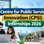 Centre for Public Service Innovation (CPSI) Internships 2026