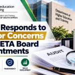 DHET Responds to Auditor Concerns