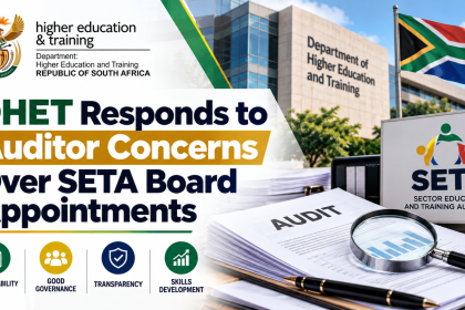 DHET Responds to Auditor Concerns