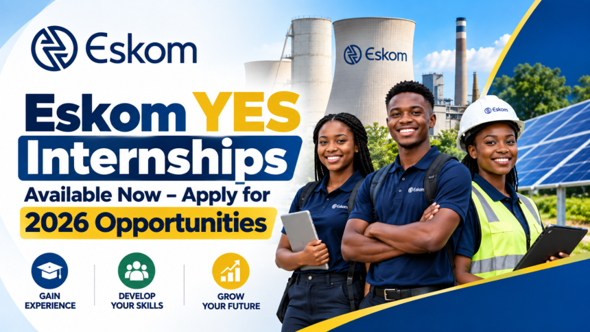 Eskom YES Internships Available Now