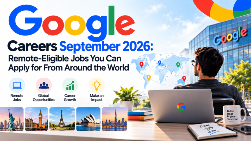 Google Careers September 2026