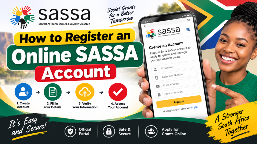 How to Register an Online SASSA Account