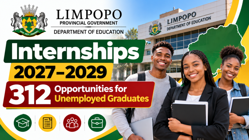 Limpopo Department of Education Internships 2027–2029