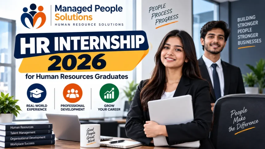 Managed People Solutions HR Internship 2026 for Human Resources Graduates