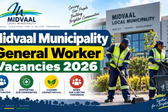 Midvaal Municipality General Worker Vacancies 2026