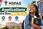 NSFAS Applications Are Now Open For 2026