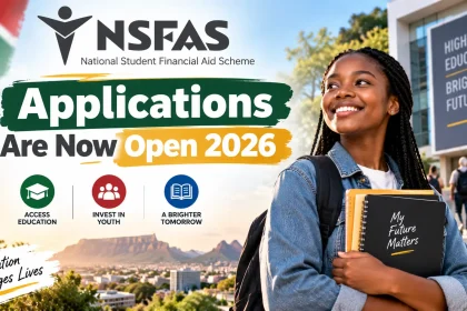 NSFAS Applications Are Now Open For 2026