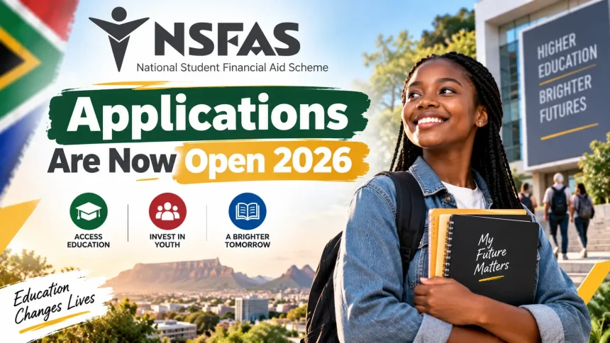 NSFAS Applications Are Now Open For 2026