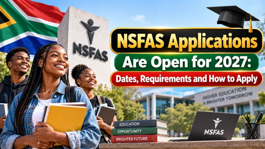 NSFAS Applications Are Open