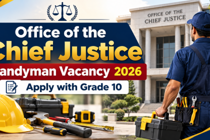 Office of the Chief Justice Handyman Vacancy 2026