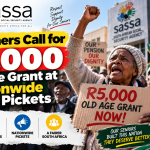 Pensioners Call for R5,000 Old Age Grant at Nationwide SASSA Pickets