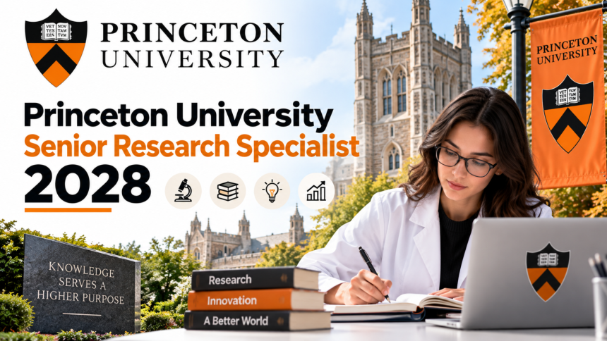 Princeton University Senior Research Specialist 2028
