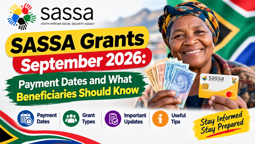 SASSA Grants September 2026 Payment Dates and What Beneficiaries Should Know