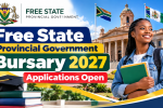 Free State Provincial Government Bursaries 2027: Applications Now Open