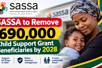 SASSA to Remove 690,000 Child Support Grant Beneficiaries by 2028