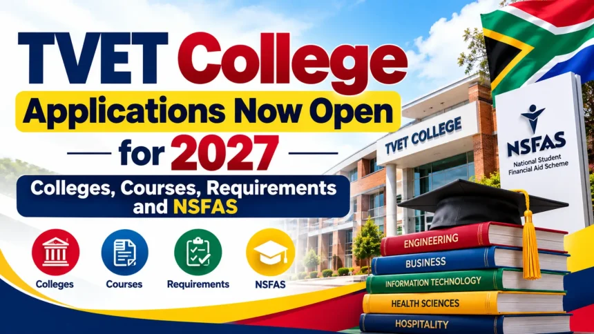 TVET College Applications Now Open for 2027