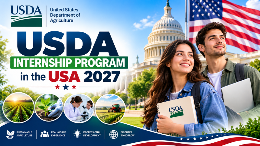 USDA Internship Program in the USA 2027