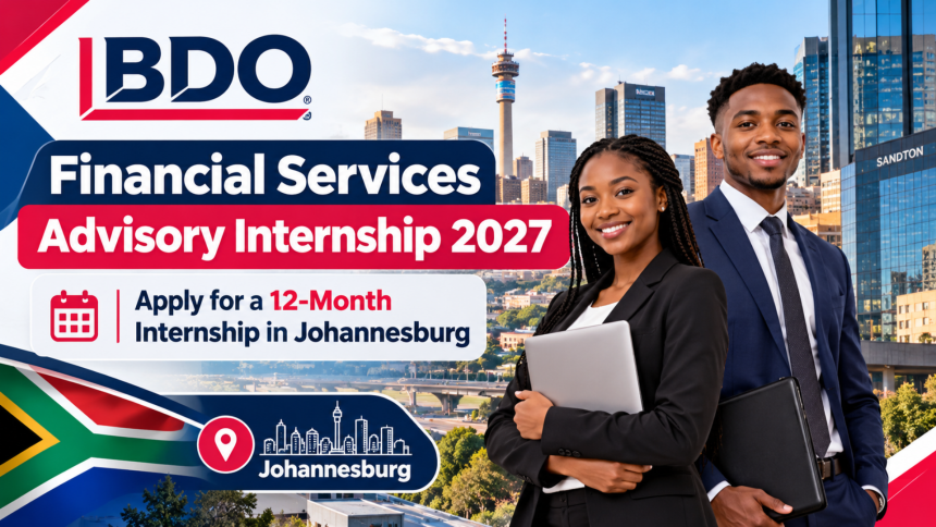 BDO Financial Services Advisory Internship 2027