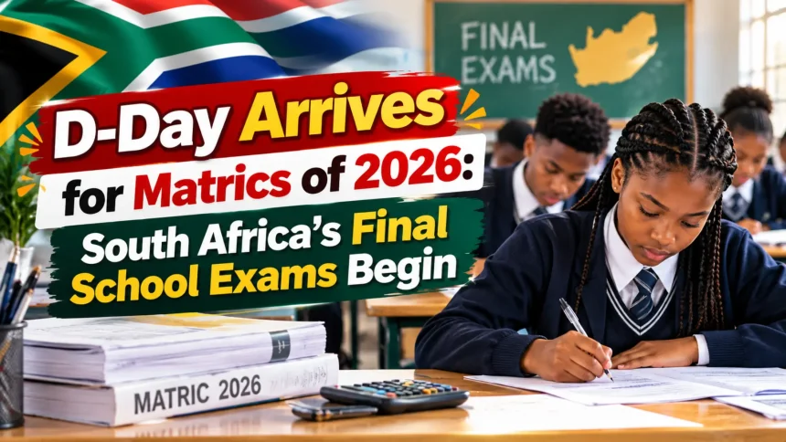 D-Day Arrives for Matrics