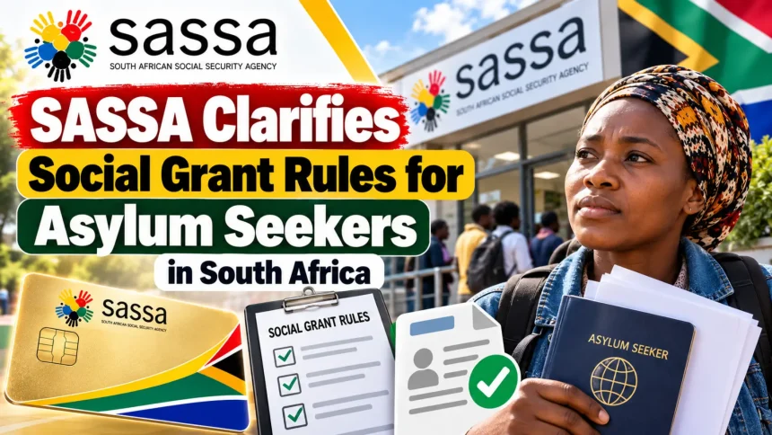 SASSA Clarifies Social Grant Rules for Asylum Seekers in South Africa