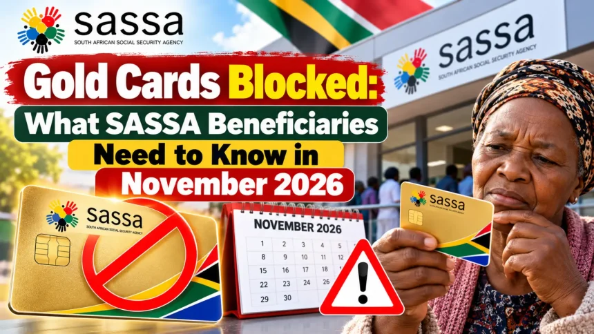 Gold Cards Blocked