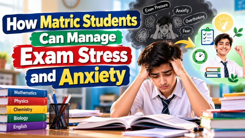 How Matric Students Can Manage Exam Stress and Anxiety