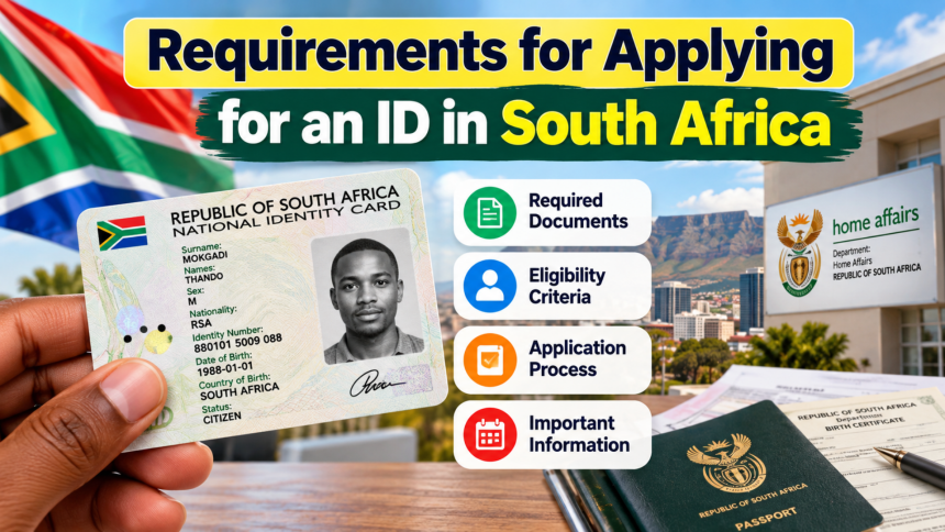 Requirements for Applying for an ID in South Africa