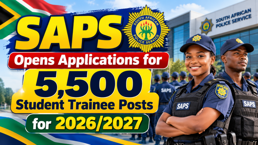 SAPS Opens Applications for 5,500