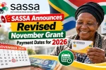 SASSA Announces Revised November