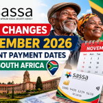 SASSA Changes November