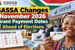 SASSA Changes November 2026