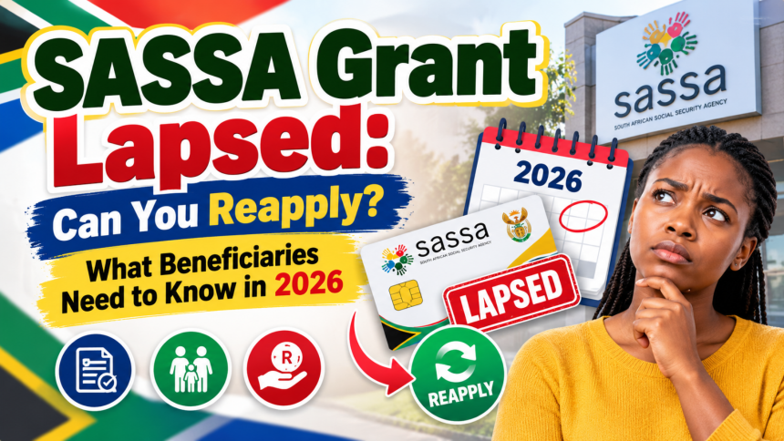 SASSA Grant Lapsed