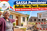 SASSA Pensioner Builds Her Own