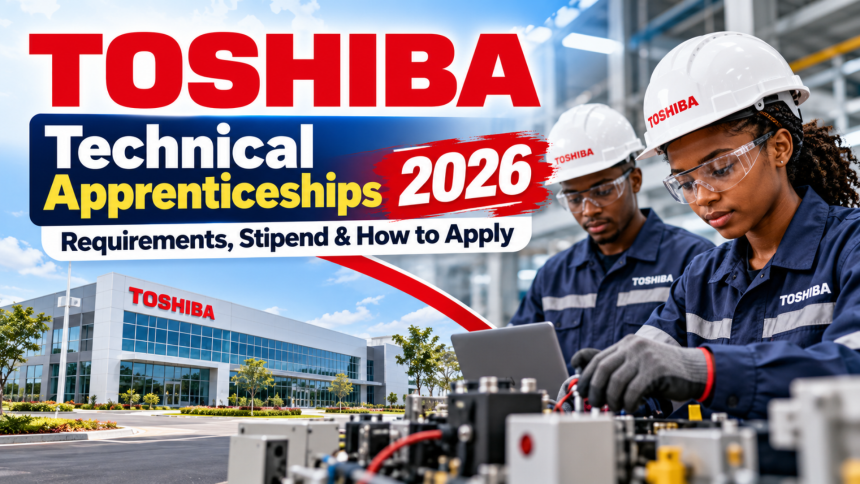 Toshiba Technical Apprenticeships 2026
