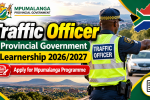 Traffic Officer Provincial Government Learnership 2026/2027