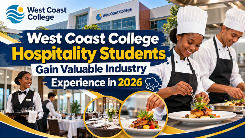 West Coast College Hospitality Students